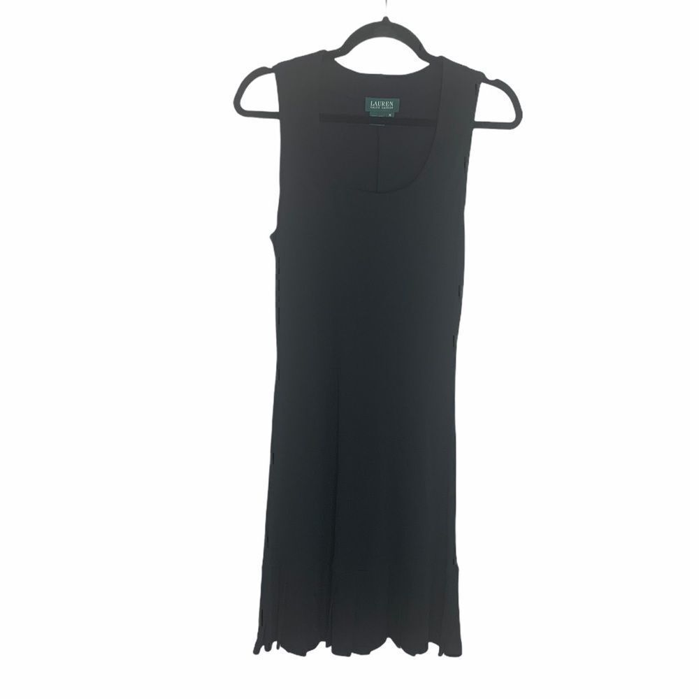 Lauren Ralph Lauren black dress cute pleats